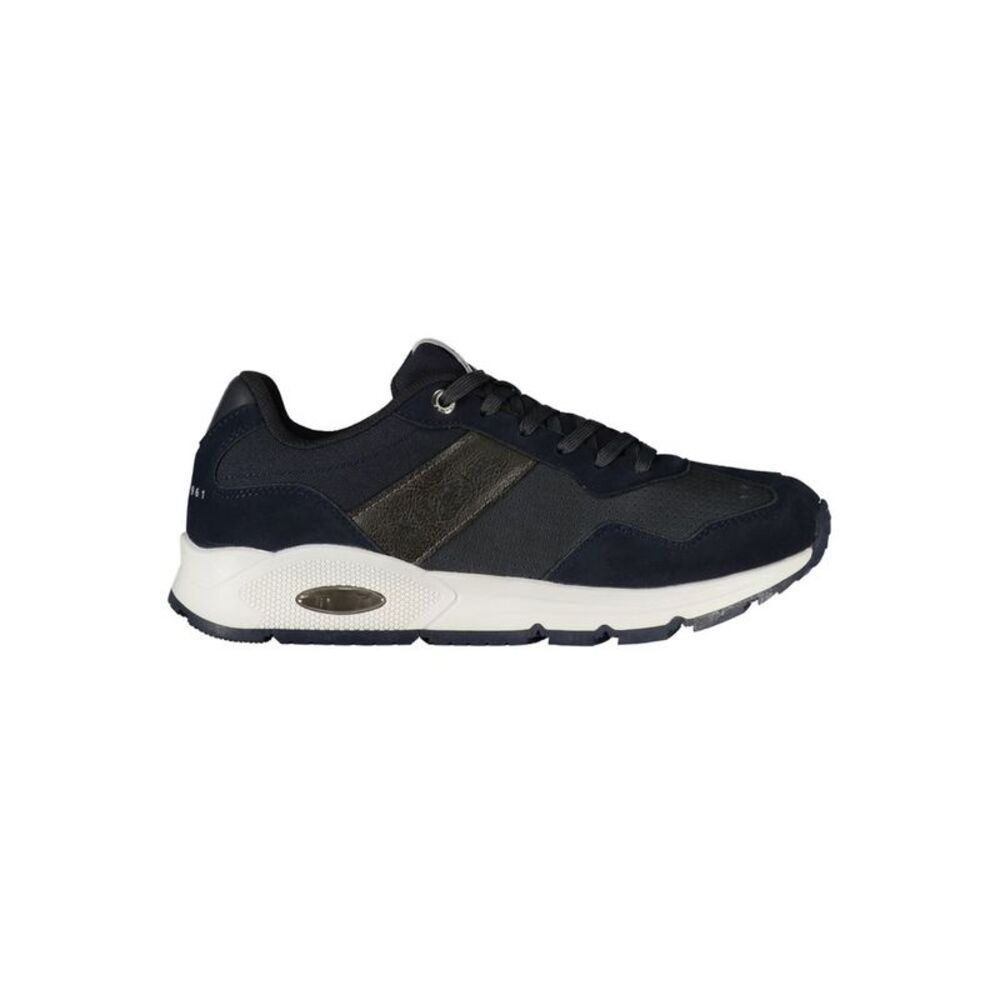 Navigare Blue Polyester Athletic Men's Sneakers